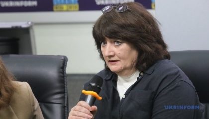 Валентина Потапова на публічній дискусії Укрінформ про мілітаризацію - картинка 2